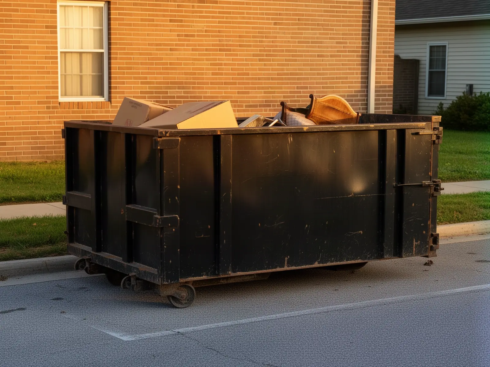 Roll-off dumpster from Drew & Charlie's Dumpster Rental & Hauling in Culver City, CA